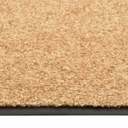 vidaXL Door Mat | Cream | Polyamide, PVC | 90x150 cm | Non-slip | Door Mat 3