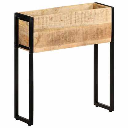 Planter Rough mango wood