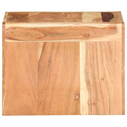 vidaXL Side Table | Natural Wood | Solid Acacia wood | Small | Durable 3