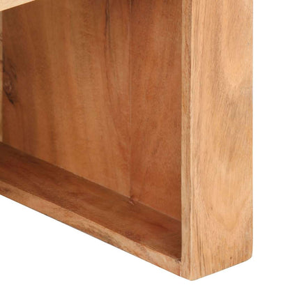 vidaXL Side Table | Natural Wood | Solid Acacia wood | Small | Durable 5