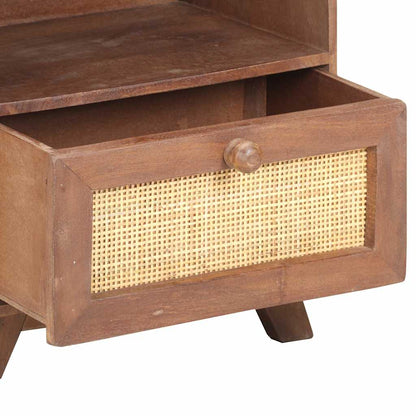 vidaXL Bedside Cabinet 40x30x50 cm Solid Mango Wood 5