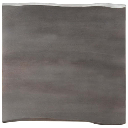 vidaXL Coffee Table | Grey | Solid Acacia wood | 60x60x40 cm | Industrial 6