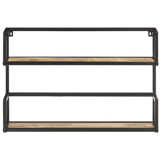 Wall Shelf 60 cm Rough mango wood