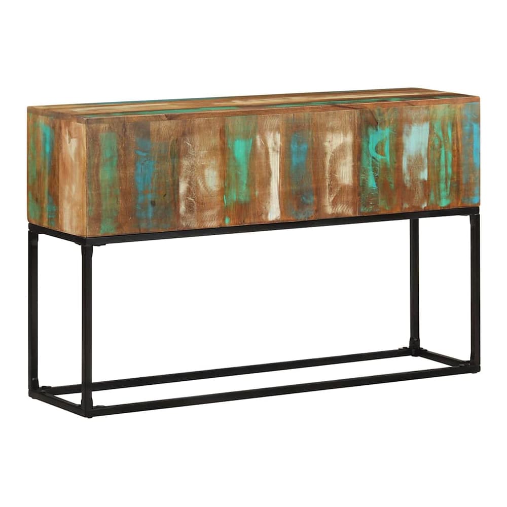 Console Table Depth 30 cm 120 cm 75 cm Solid reclaimed wood