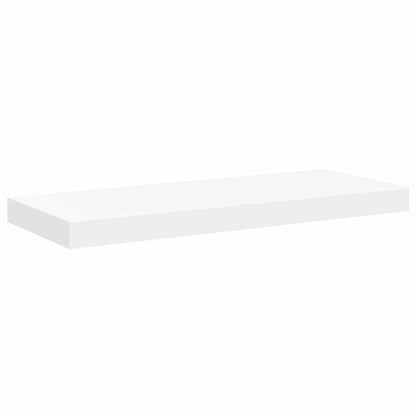 323813 vidaXL Floating Wall Shelves 4 pcs White 60x23,5x3,8 cm MDF 6
