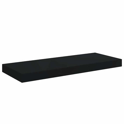 vidaXL Wall Shelf | Set of 4 | Black | Honeycomb MDF, metal | Medium 6