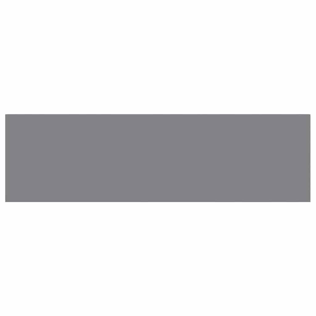 323858 vidaXL Floating Wall Shelves 4 pcs Grey 80x23,5x3,8 cm MDF 5
