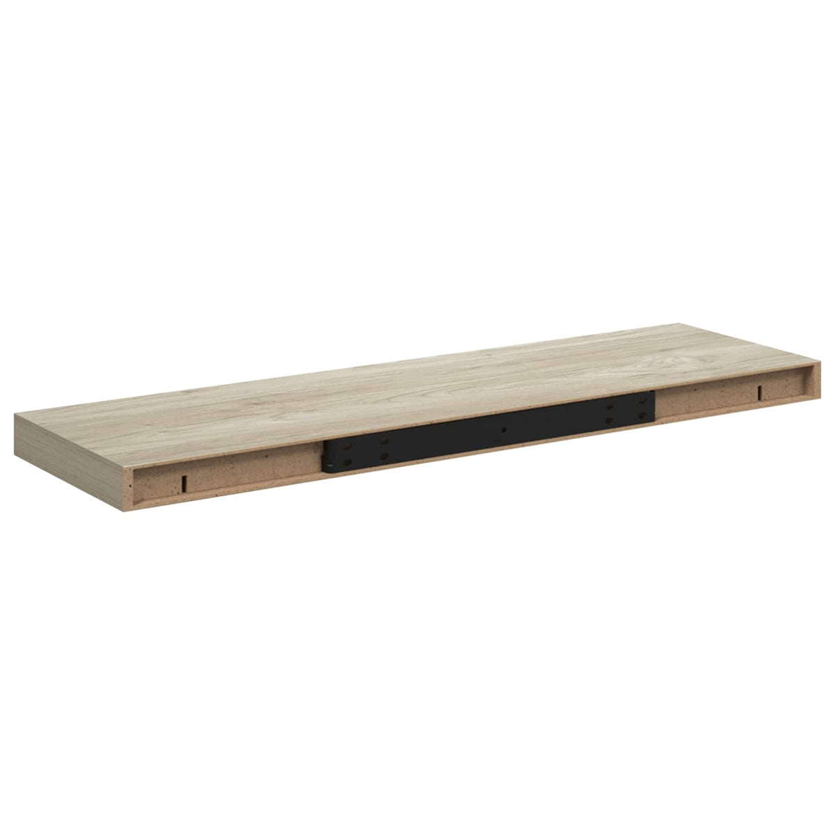 Floating Wall Shelves 80x23,5x3,8 cm MDF 4 80 x 23.5 x 3.8 cm Oak
