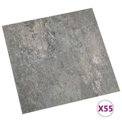 vidaXL Flooring Planks Stone wall 5.11 m² 55 pcs PVC 3
