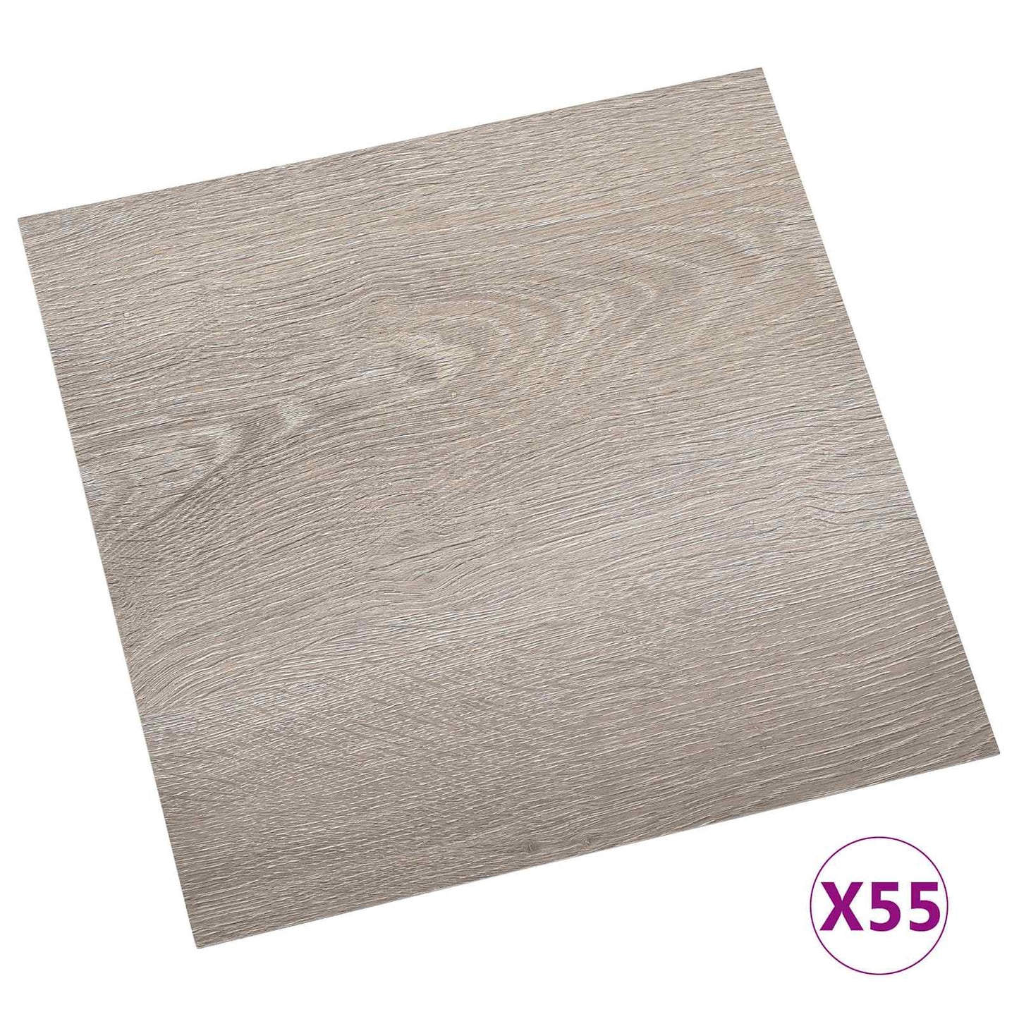 vidaXL Flooring Planks Wood 5.11 m² 55 pcs PVC 3