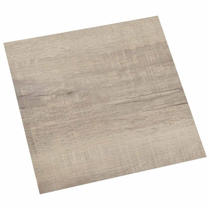 vidaXL Flooring Planks Taupe 5.11 m² 55 pcs PVC 2