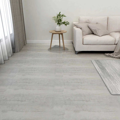 vidaXL Flooring Planks Grey and Light Grey 5.11 m² 55 pcs PVC 1