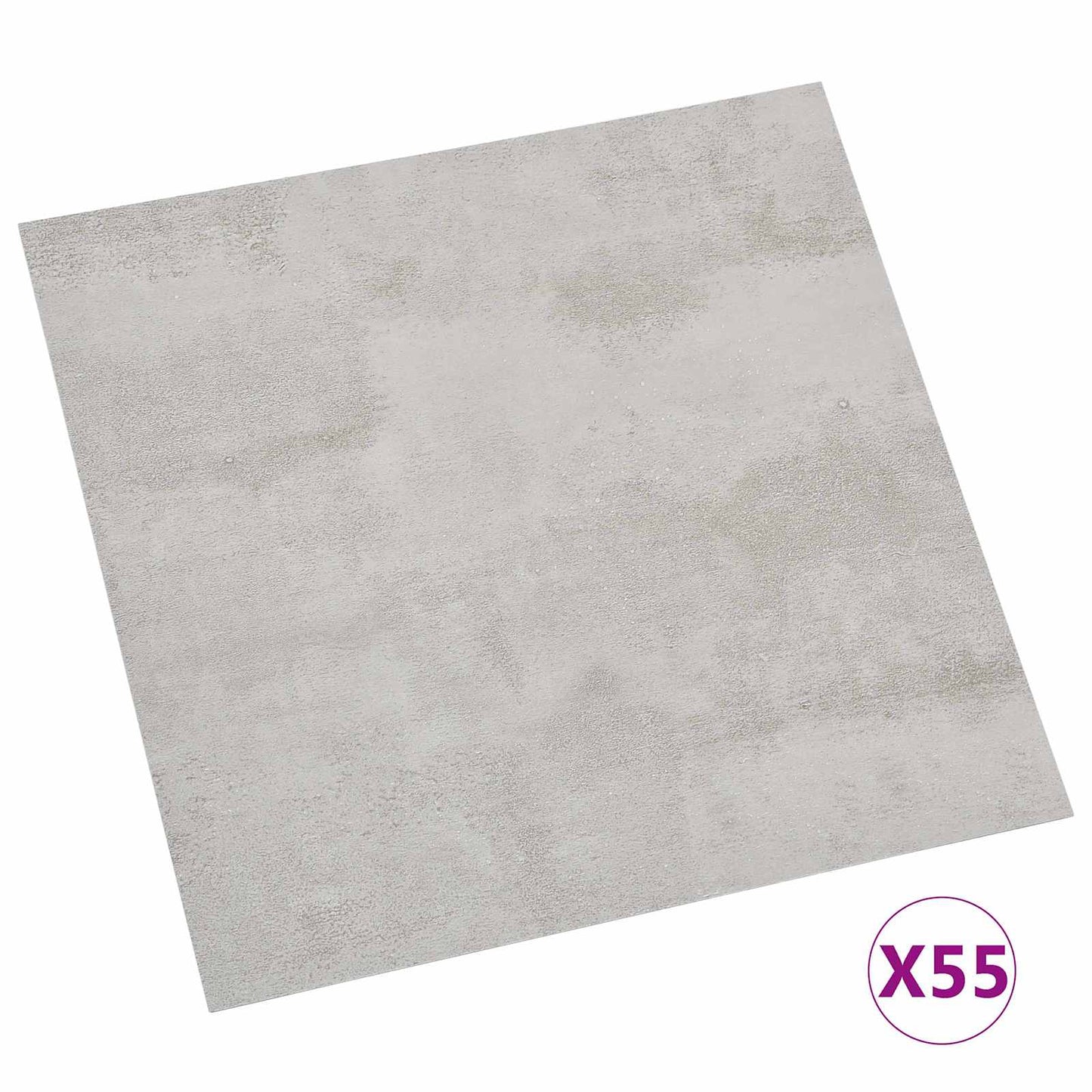 vidaXL Flooring Planks Grey and Light Grey 5.11 m² 55 pcs PVC 3
