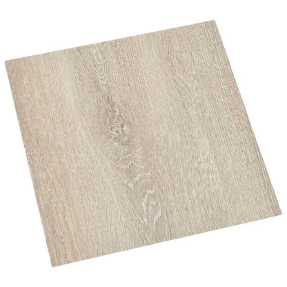 vidaXL Flooring Planks Beige 5.11 m² 55 pcs PVC 2