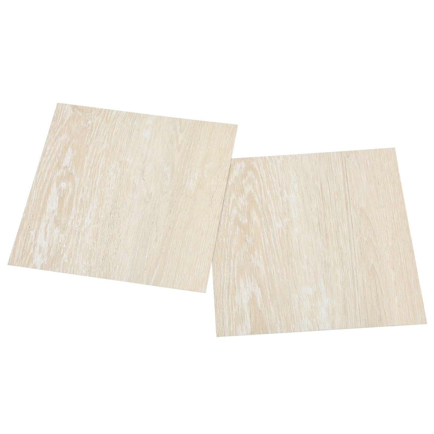 vidaXL Flooring Planks White and Beige 5.11 m² 55 pcs PVC 4