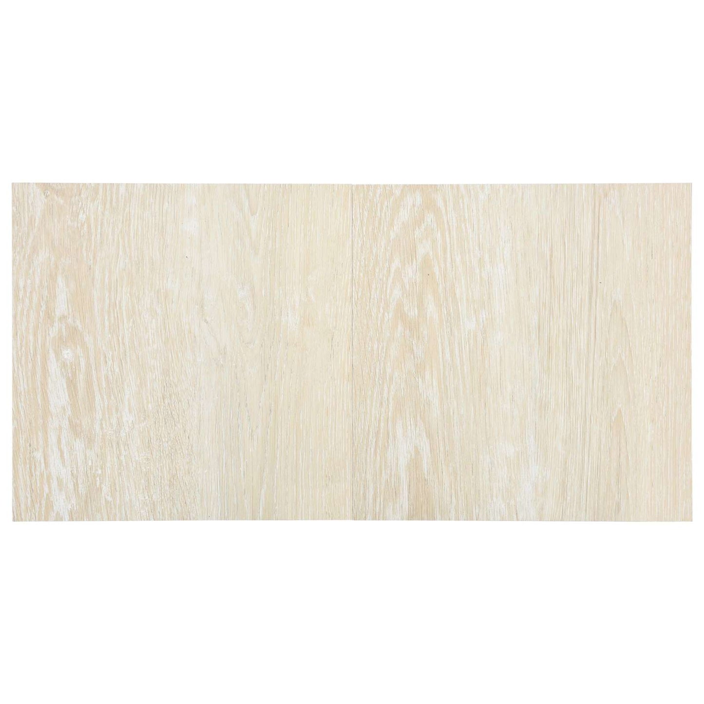 vidaXL Flooring Planks White and Beige 5.11 m² 55 pcs PVC 5