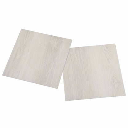 vidaXL Flooring Planks Light Beige 5.11 m² 55 pcs PVC 4