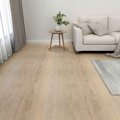 vidaXL Flooring Planks Light Grey and Dark Brown 5.11 m² 55 pcs PVC 1