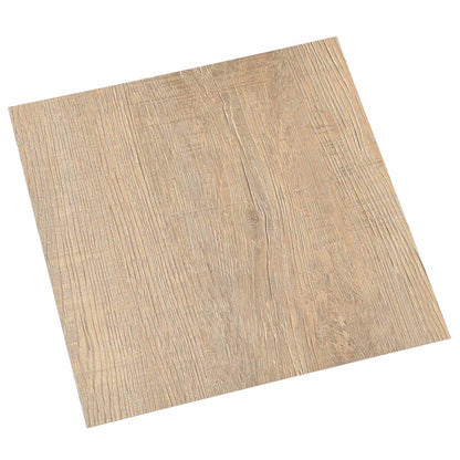 vidaXL Flooring Planks Light Grey and Dark Brown 5.11 m² 55 pcs PVC 2