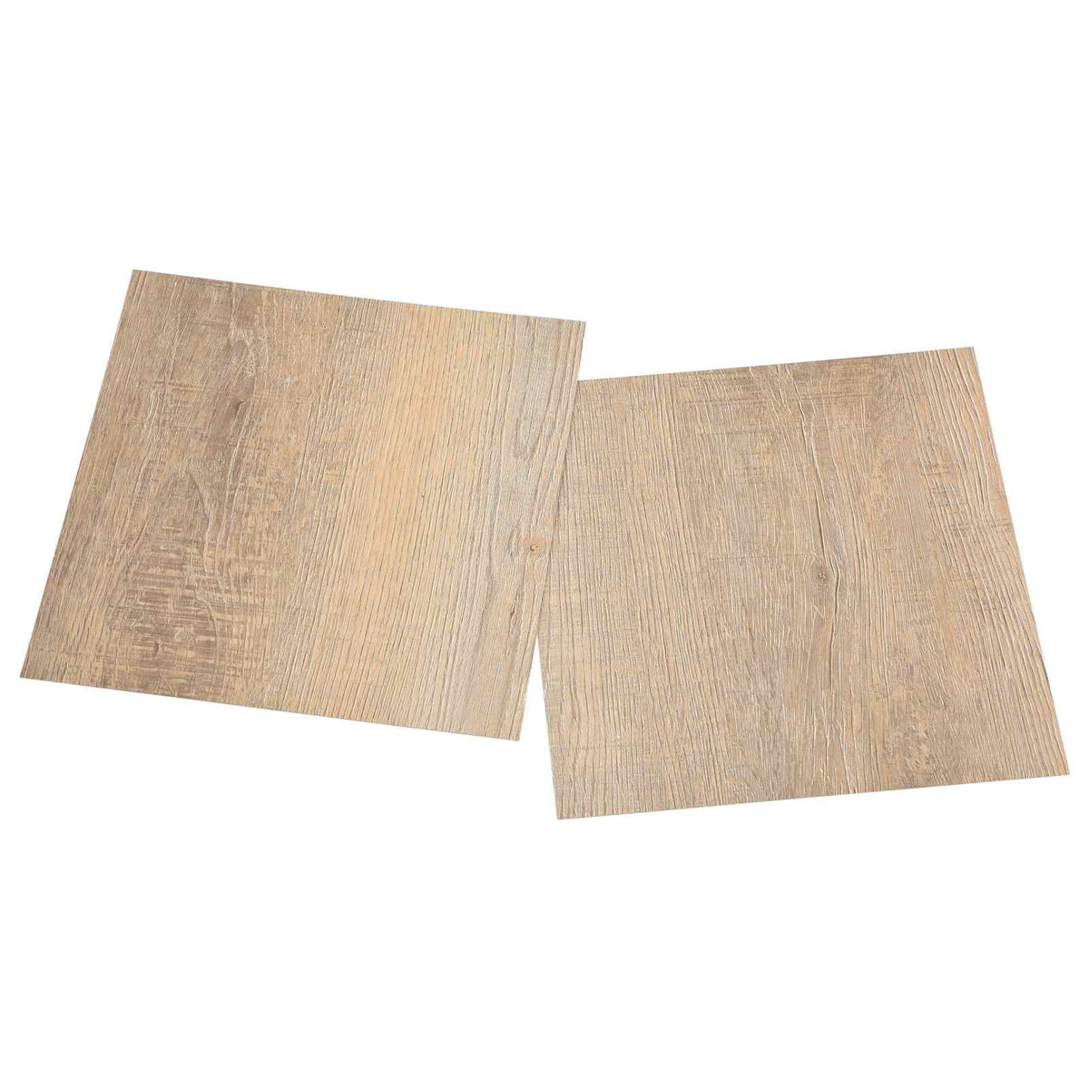 vidaXL Flooring Planks Light Grey and Dark Brown 5.11 m² 55 pcs PVC 4