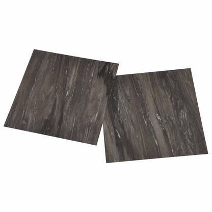 vidaXL Flooring Planks Dark Grey 5.11 m² 55 pcs PVC 4