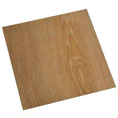 vidaXL Flooring Planks Brown 5.11 m² 55 pcs PVC 2