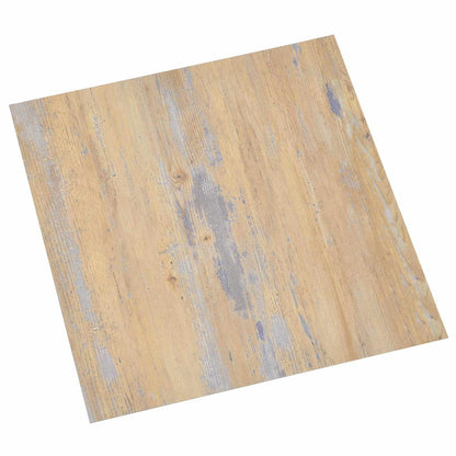 vidaXL Flooring Planks Brown and Grey 5.11 m² 55 pcs PVC 2
