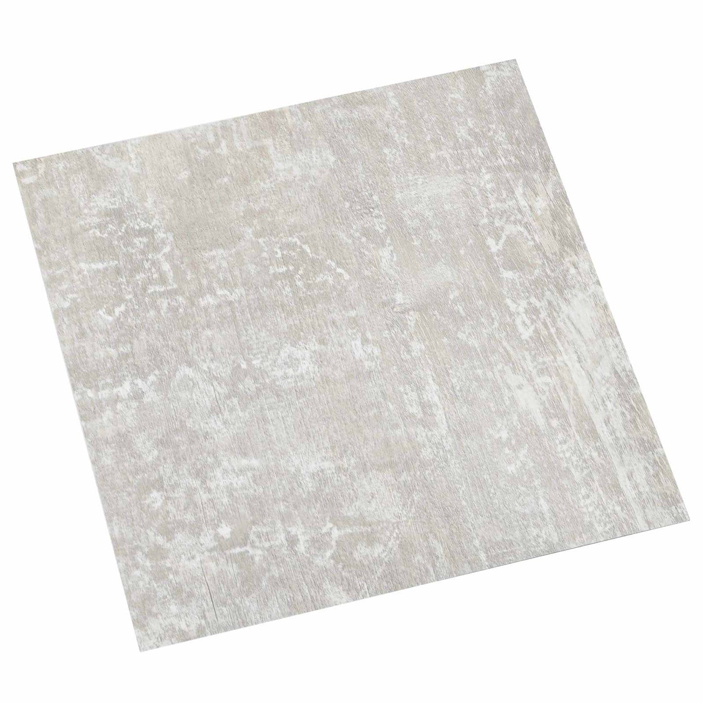 vidaXL Flooring Planks White and Wood 5.11 m² 55 pcs PVC 2
