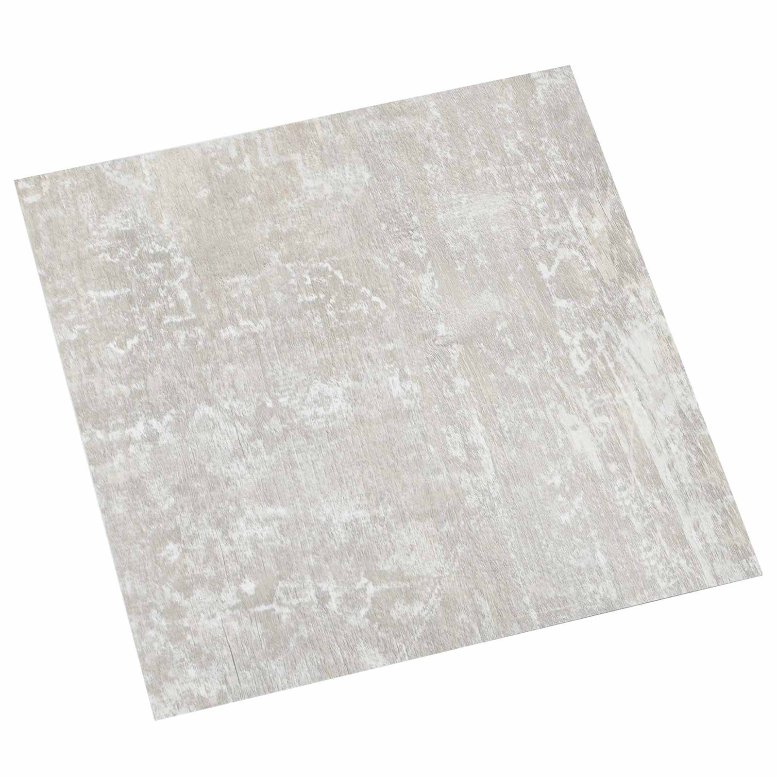 vidaXL Flooring Planks White and Wood 5.11 m² 55 pcs PVC 2