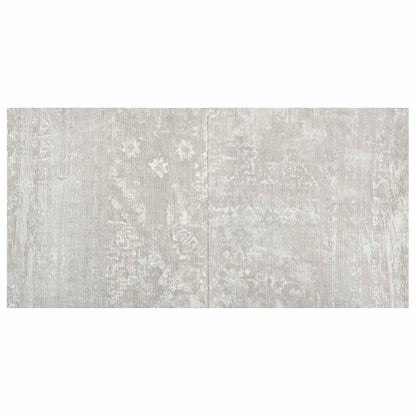 vidaXL Flooring Planks White and Wood 5.11 m² 55 pcs PVC 5