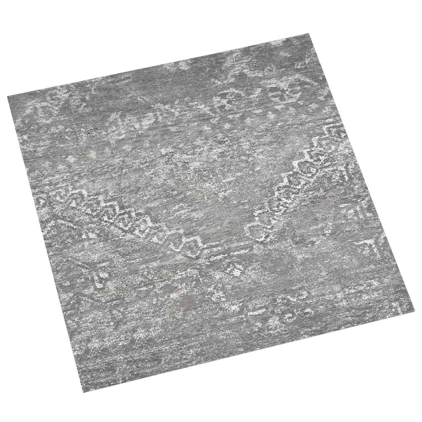 vidaXL Flooring Planks Concrete Grey 5.11 m² 55 pcs PVC 2