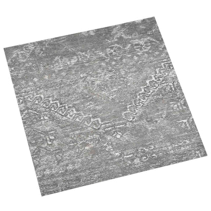 vidaXL Flooring Planks Concrete Grey 5.11 m² 55 pcs PVC 2