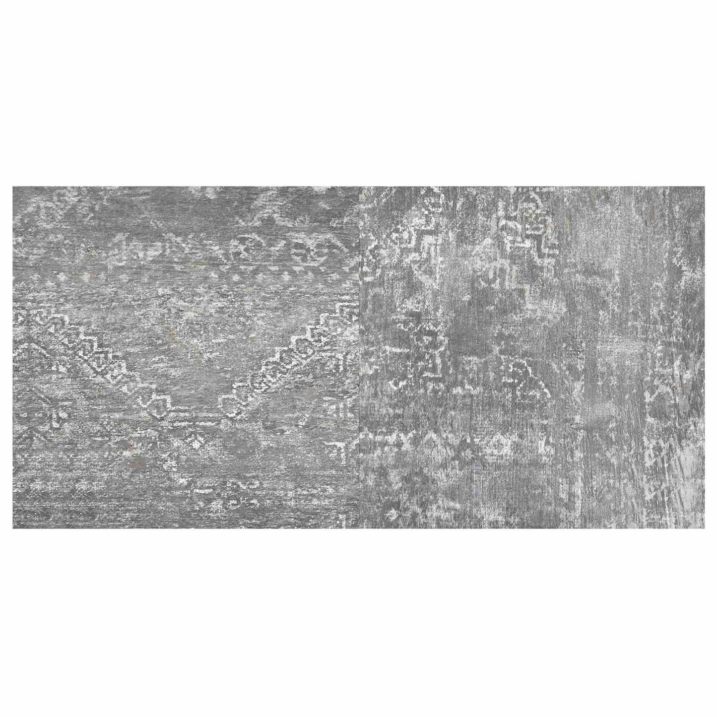 vidaXL Flooring Planks Concrete Grey 5.11 m² 55 pcs PVC 5