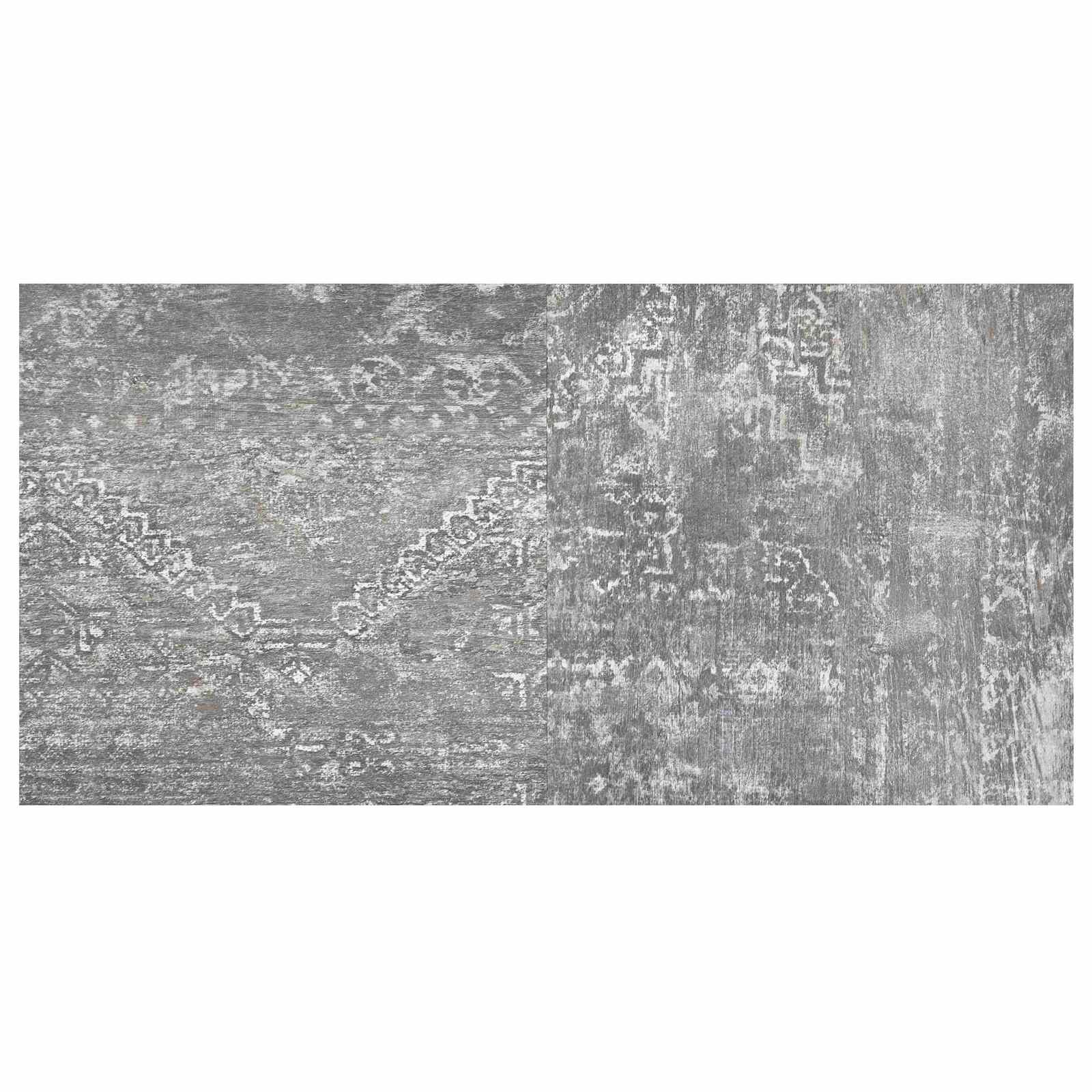 vidaXL Flooring Planks Concrete Grey 5.11 m² 55 pcs PVC 5