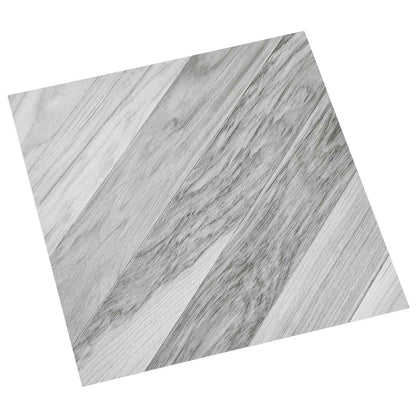 vidaXL Flooring Planks Grey 5.11 m² 55 pcs PVC 2