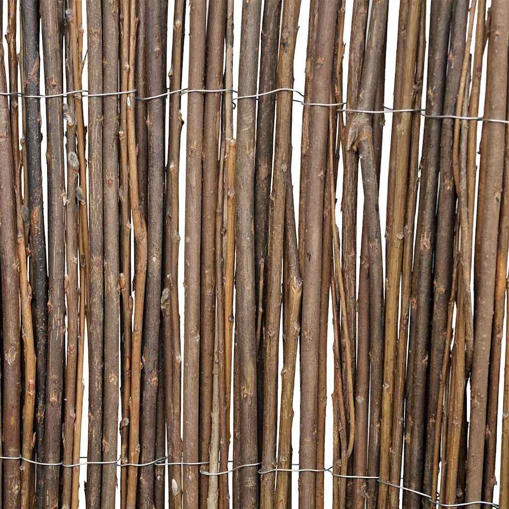 vidaXL Willow Fence 5x1 m 4