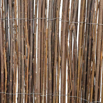 vidaXL Willow Fence 5x1 m 4