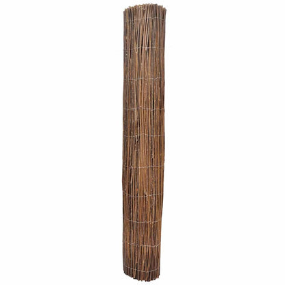 vidaXL Willow Fence 5x1 m 6