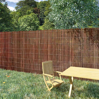 vidaXL Willow Fence 5x1 m 1