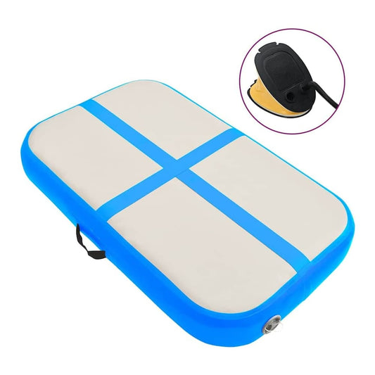 Inflatable Gymnastics Mat with Pump PVC Blue