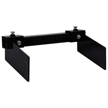 vidaXL Snow Shield for Lawnmower with Adapter 100 cm 4