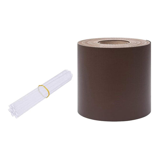 Privacy Strip PVC Brown