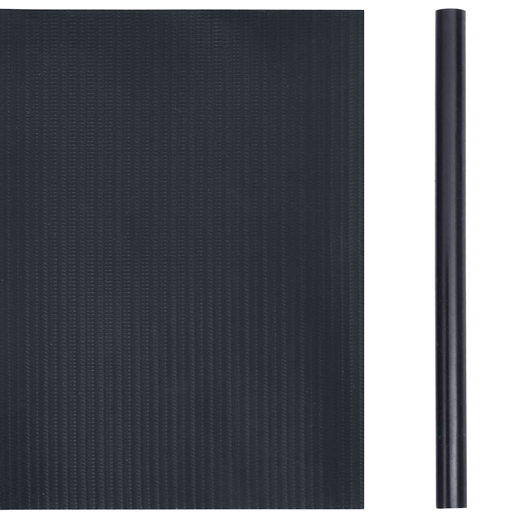 vidaXL Privacy Strips PVC 140x0.19 m Matte Dark Grey 3