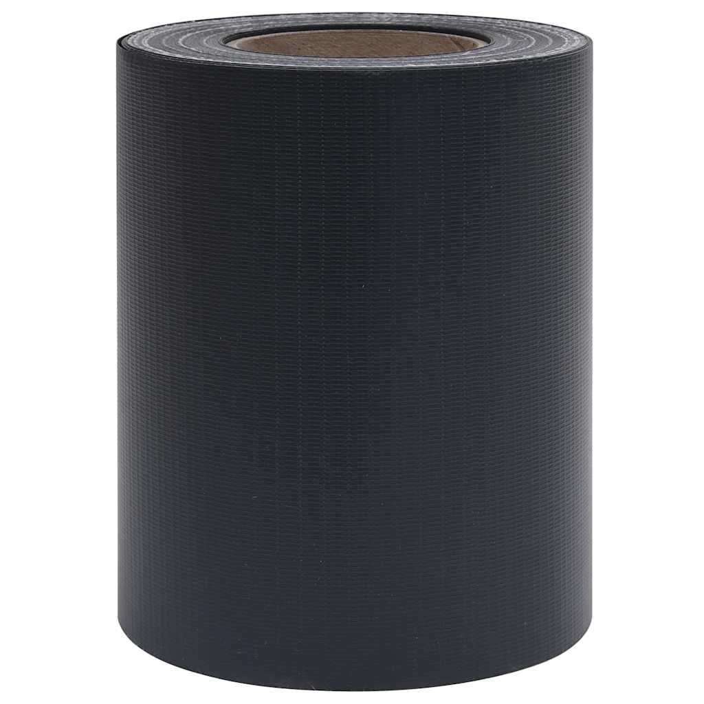 vidaXL Privacy Strips PVC 140x0.19 m Matte Dark Grey 4