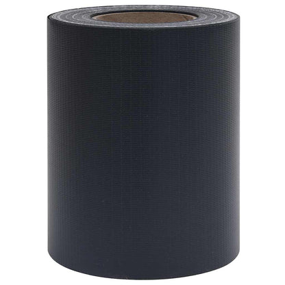 vidaXL Privacy Strips PVC 140x0.19 m Matte Dark Grey 4
