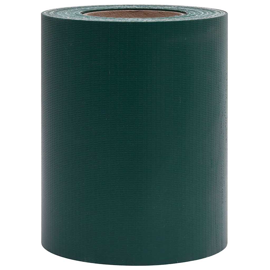 vidaXL Privacy Strips PVC 140x0.19 m Matte Green 3