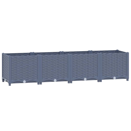 310404 vidaXL Raised Bed 160x40x38 cm Polypropylene 2