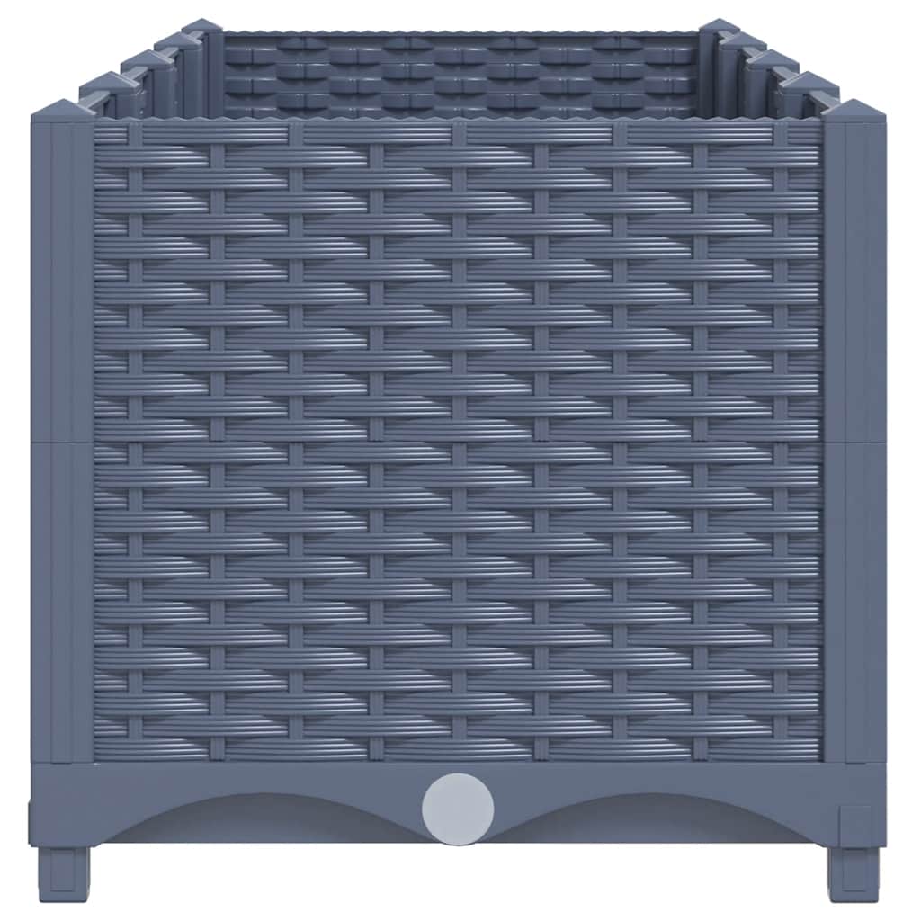 310404 vidaXL Raised Bed 160x40x38 cm Polypropylene 4