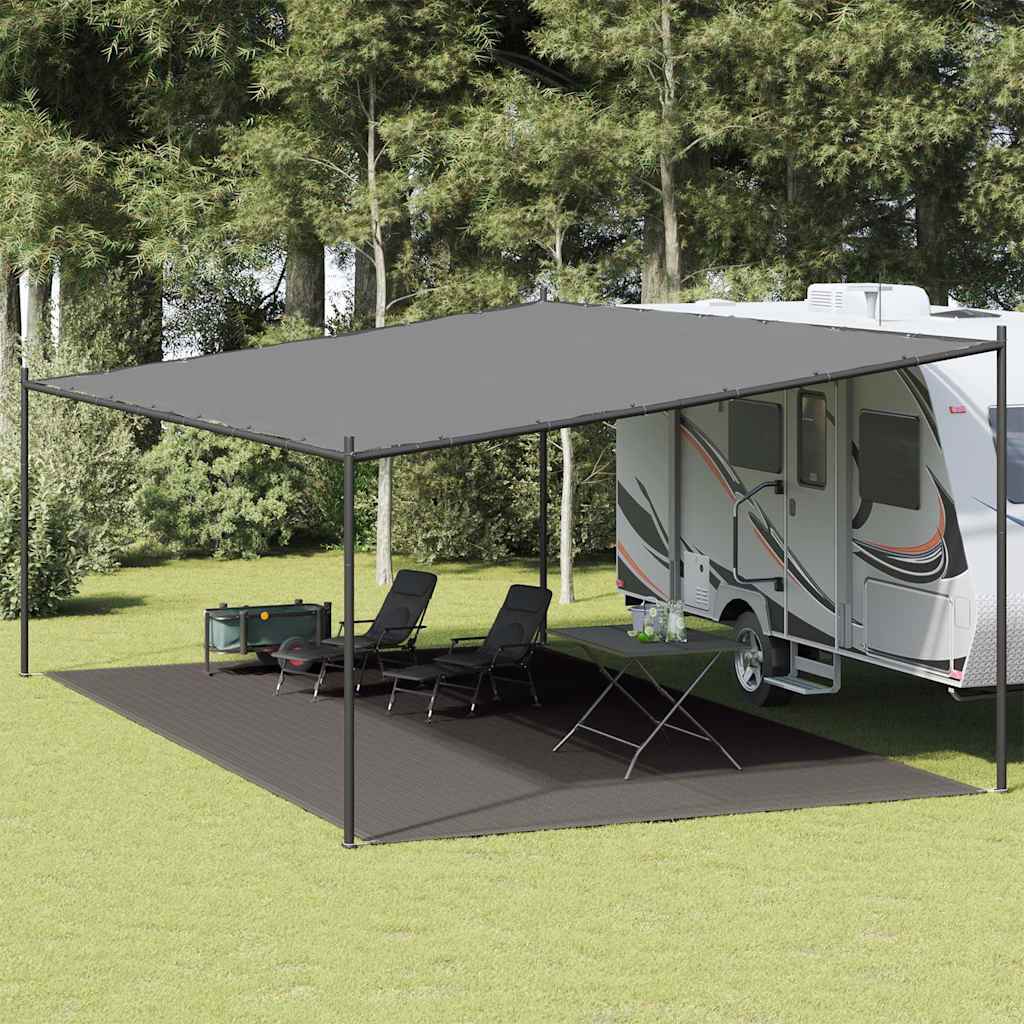 vidaXL Tent Carpet 400x700 cm Anthracite 1