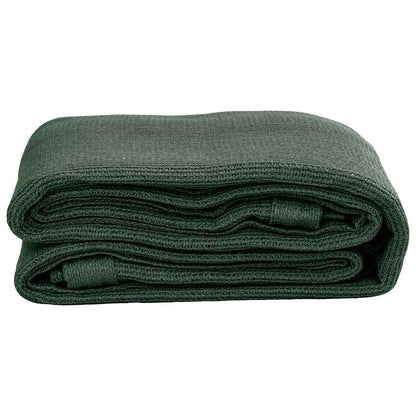 Tent Carpet 400x700 cm HDPE Width 400 cm Length 700 cm Dark green